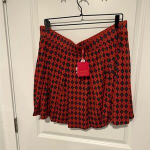 NWT Posh Peanut American Girl Collection Molly Pattern skort. Women’s 2XL